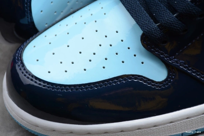 Rep Husky CD0461-401 1 High Retro Jordan UNC Patent Air OG 0819